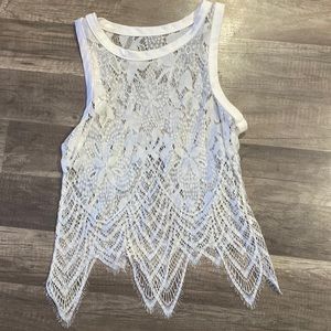 Boutique full lace tank top